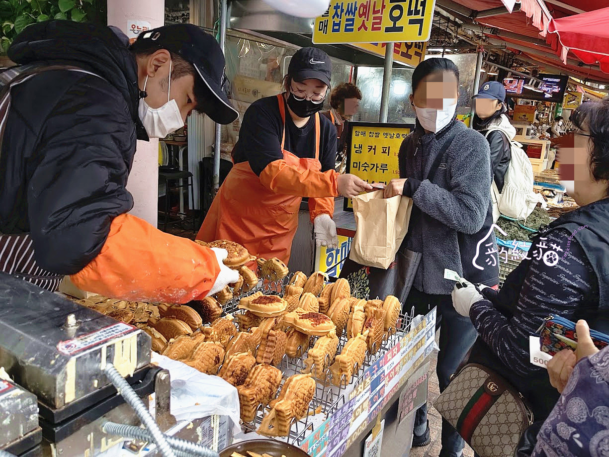 다리원 대왕붕어빵大王鯛魚燒 釜田市場排隊點心，口味超多的美食暖暖包