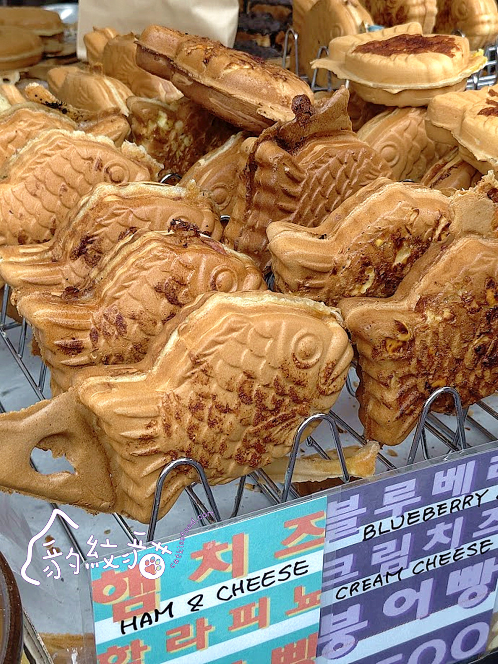 다리원 대왕붕어빵大王鯛魚燒 釜田市場排隊點心，口味超多的美食暖暖包