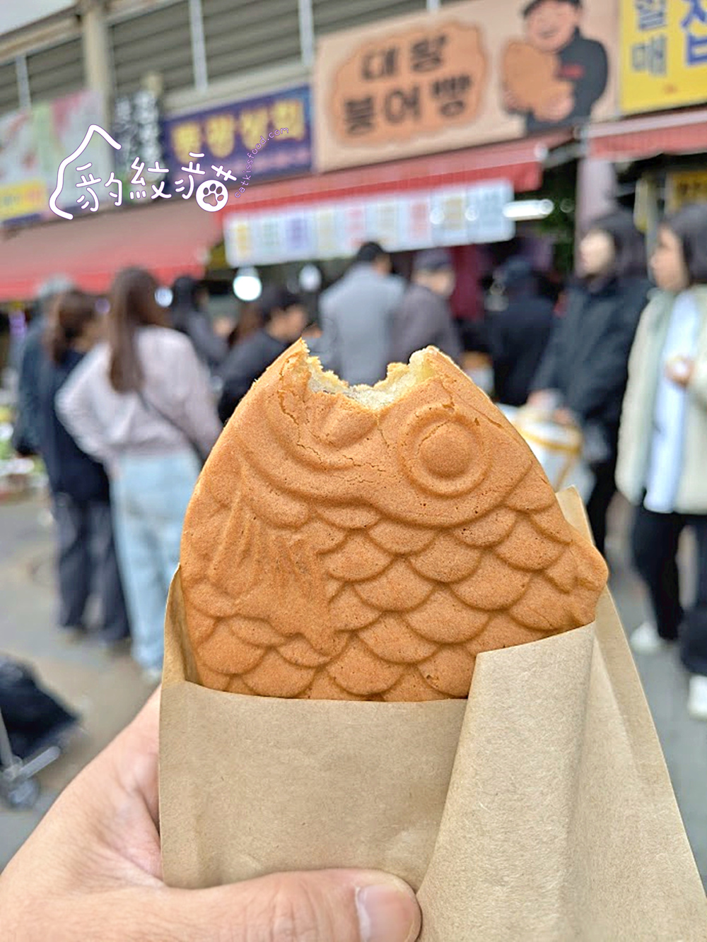 다리원 대왕붕어빵大王鯛魚燒 釜田市場排隊點心，口味超多的美食暖暖包
